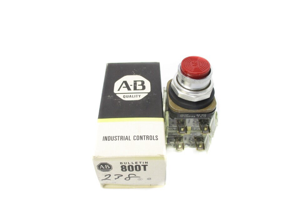 ALLEN BRADLEY 800T-KA6GGEG SER. T (BK/YL) NSMP