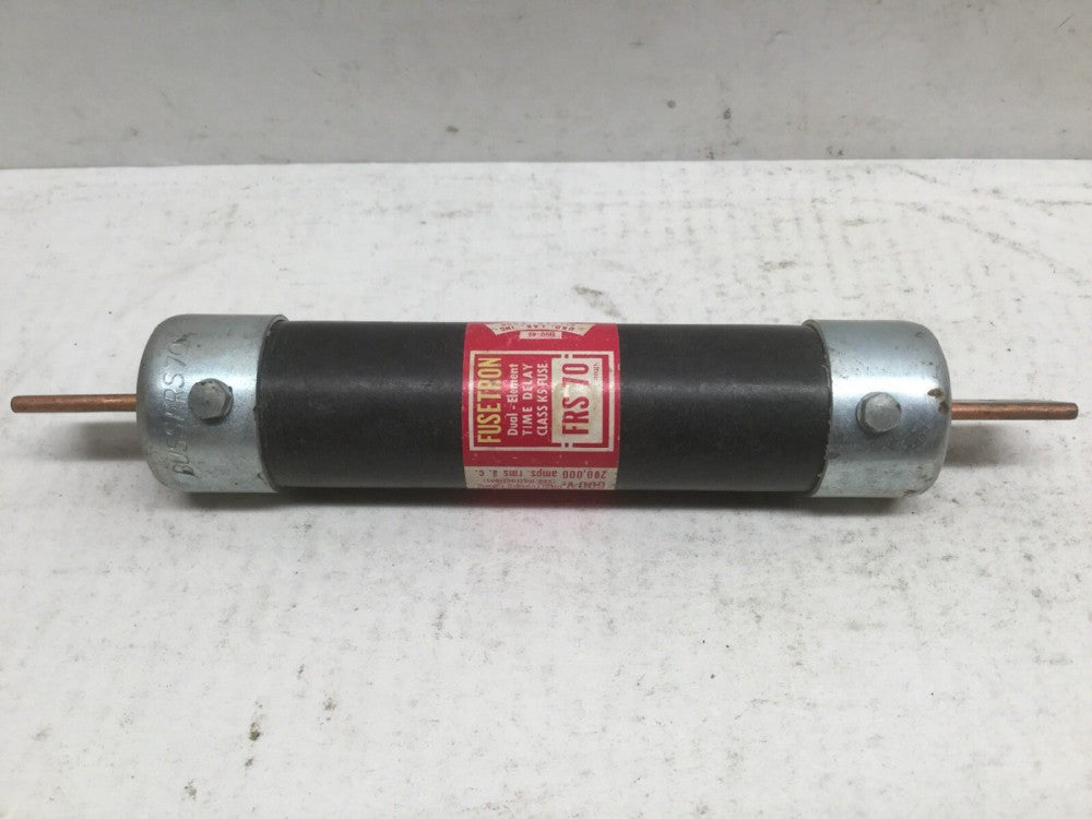 Bussmann FRS 70 FUSETRON Dual Element Time Delay Fuse 70A, 600V Buss