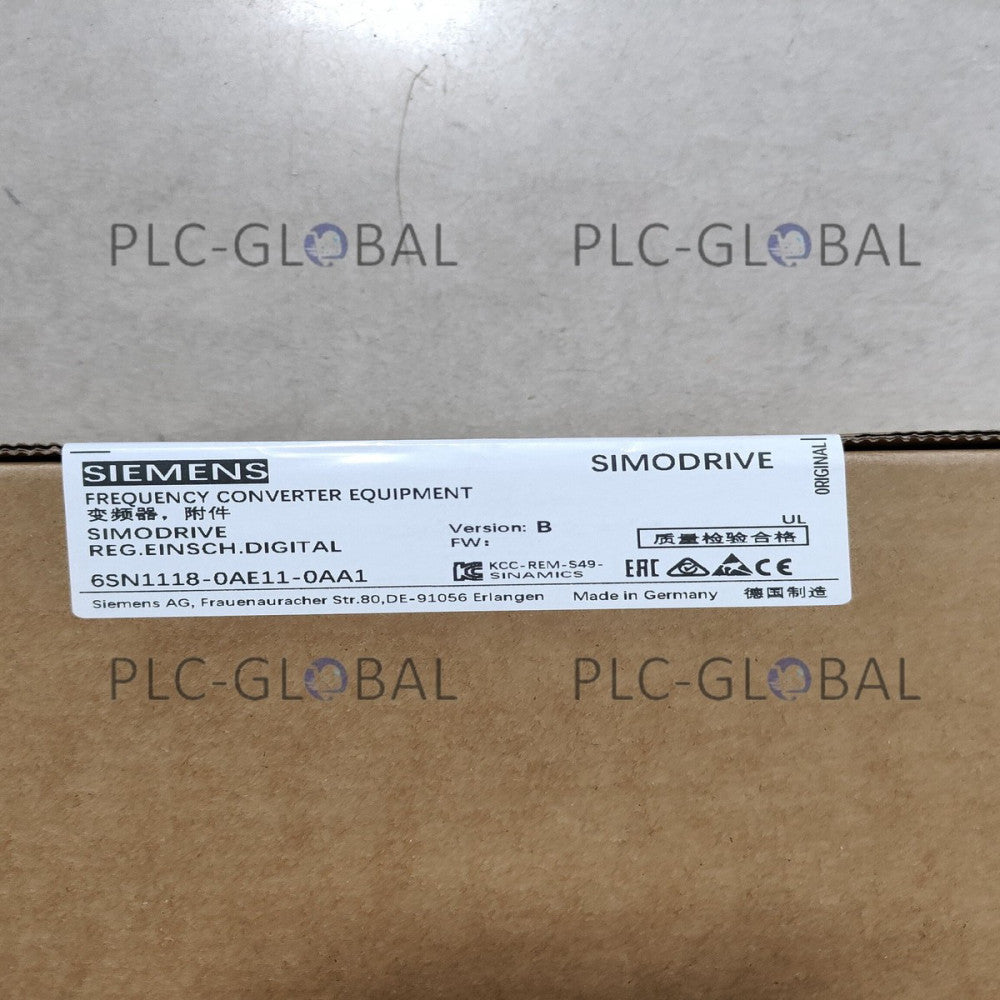 1PC New Siemens 6SN1118-0AE11-0AA1 With 1 Year Warranty Free Tax