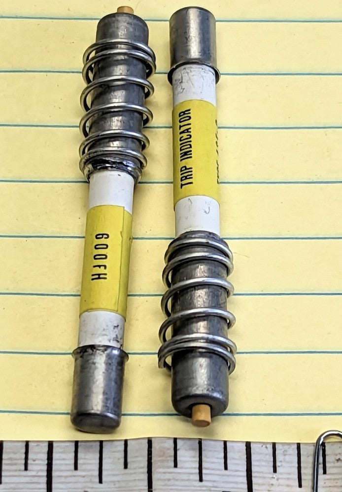 (2) HINODE 600FH FUSE TRIP INDICATOR TYPE ASF-2 NEW [OF10]