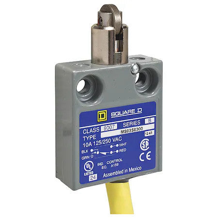 Telemecanique Sensors 9007Ml03s0100 Limit Switch, Cross Roller, Plunger,