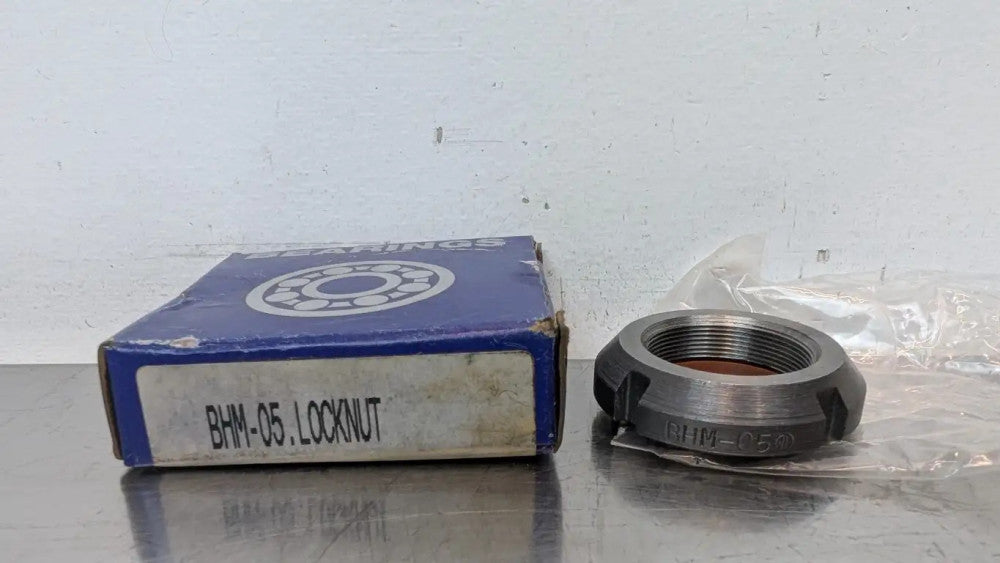 Whittet-Higgins BHM-05.LOCKNUT Bearhug Locknut .969-32 Thread ID 1.2810" Face Di