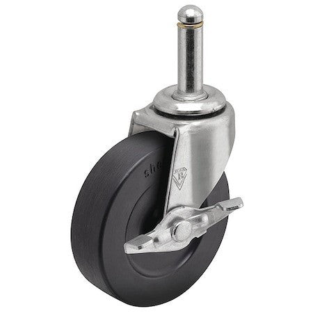 Shepherd Hardware Pre20273zn-3Rb 2" X 13/16" Non-Marking Rubber Soft Swivel
