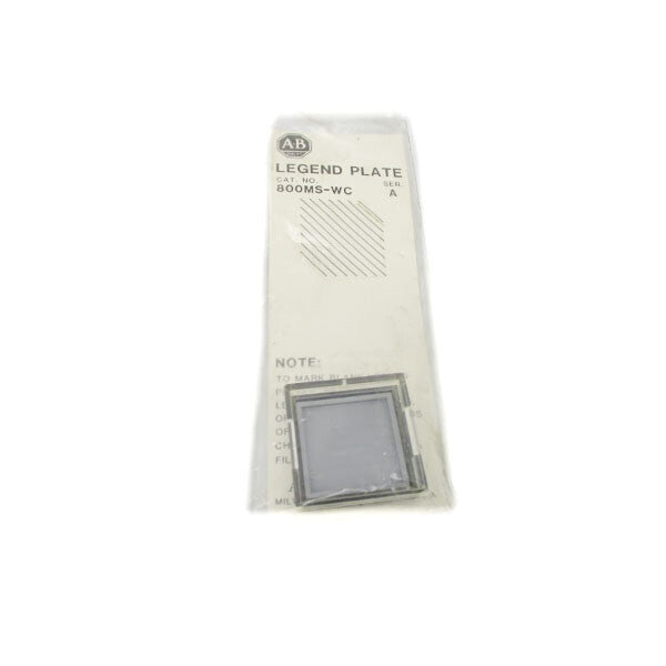 ALLEN BRADLEY 800MS-WC SER. A (GREY) NSMP
