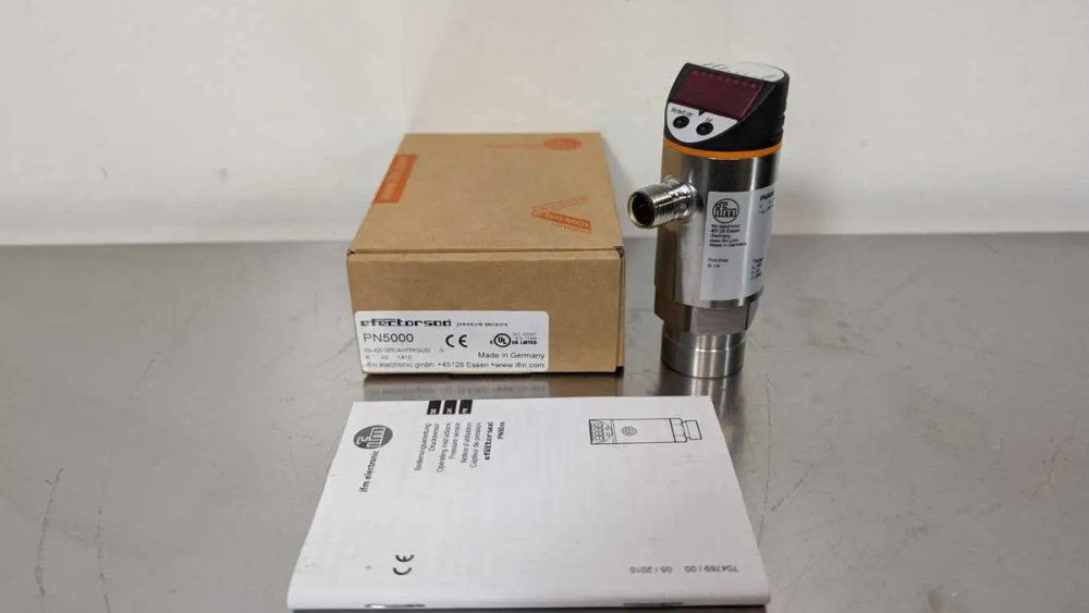 IFM Efector PN5000 Pressure Sensor with Display PN-400-SBR14-HFPKG/US//V 0-5800