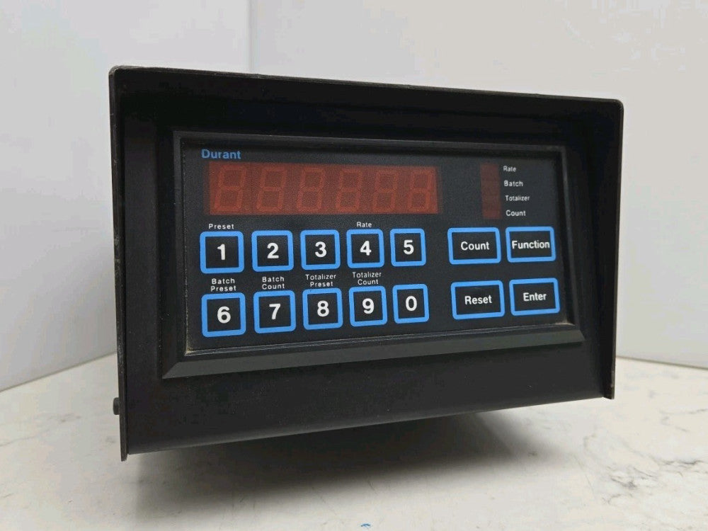 Eaton Durant 58827-400 Time Count Totalizer Dual Preset Counter Used See Picture