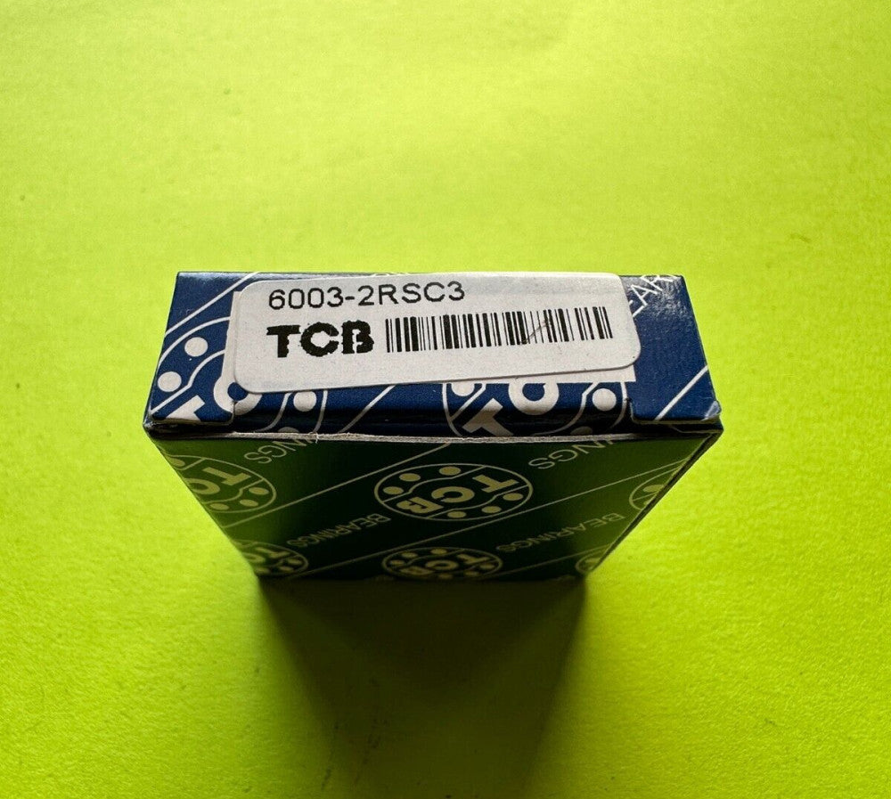 TCB 6005-2RS C3 Bearing Rubber Seals  - NEW Fast Ship