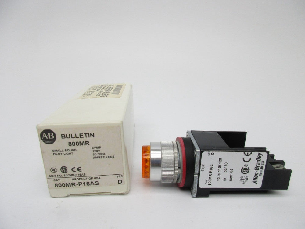 ALLEN BRADLEY 800MR-P16AS SER. D (WH) NSMP