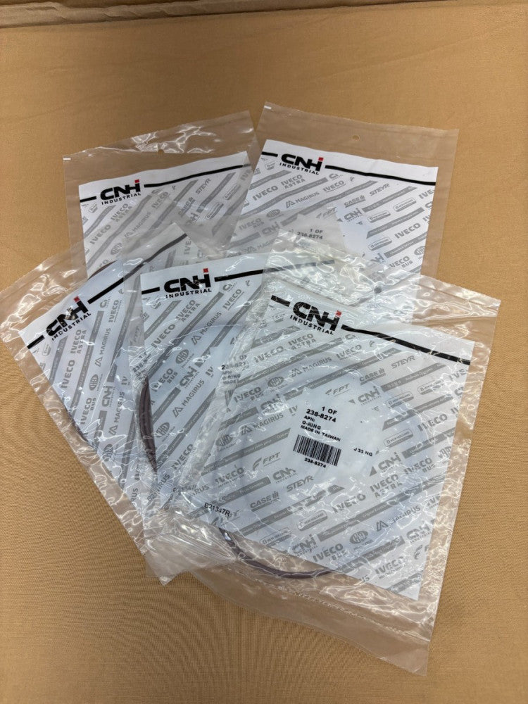 Lot Of 5x Case New Holland Industrial 238-8274 O-Ring Heavy Equipment CNH