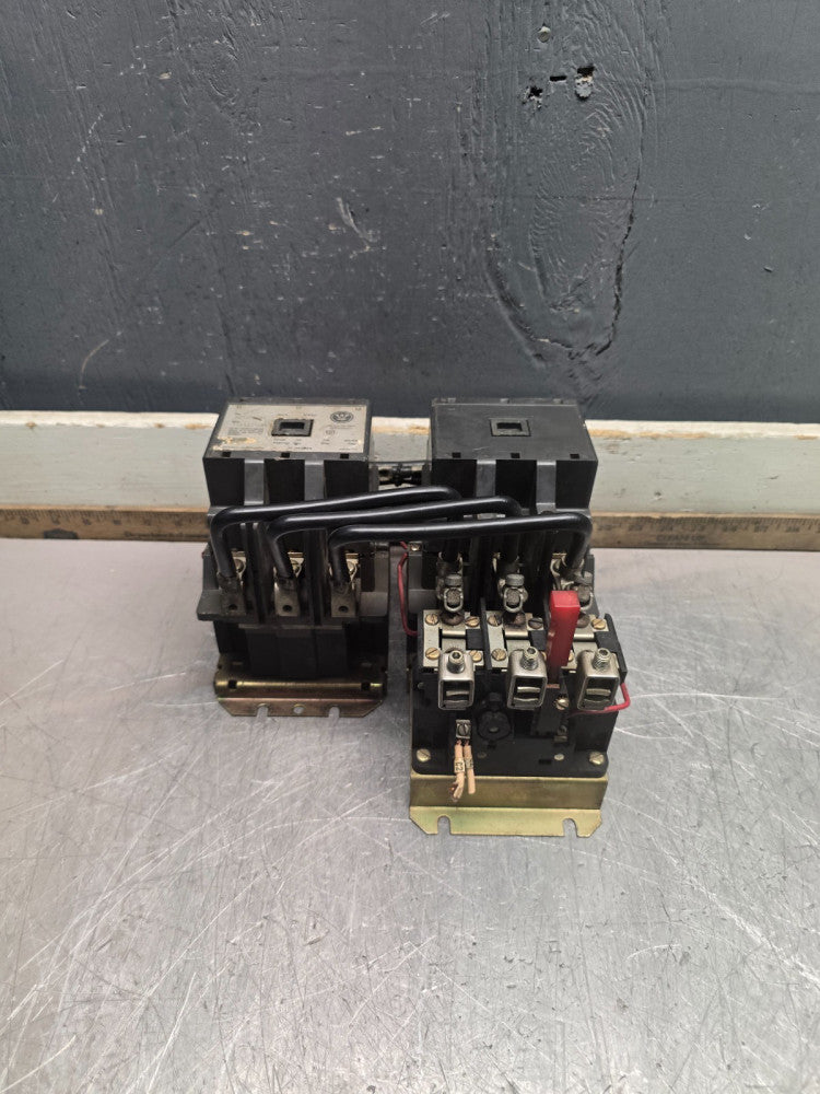 WESTINGHOUSE A210M3CAC SIZE 3 90A REVERSING STARTER,USED TAKEOUT! MAKE OFFER!