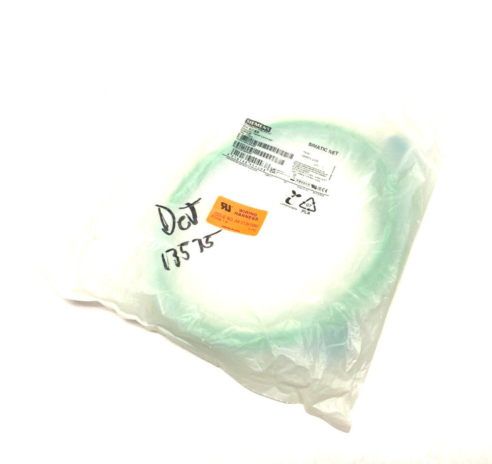 Siemens 6XV1870-3QH20 PROFINET Ethernet TP Cordset RJ45 to RJ45 CAT6A 2m