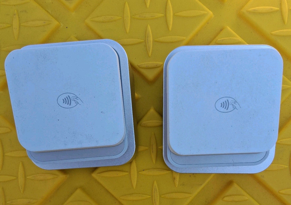 Stripe Reader M2 POS Card Reader  Charging Base & USB – Tested Working lot of 2 