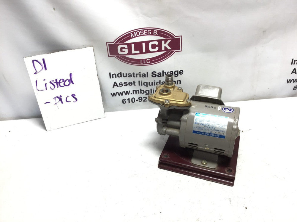 IWAYA WPT-242 3/4" Brass Water Pump 3PH 200W 2769/3300 RPM 20/25L/min