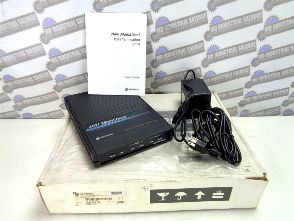 NEWBRIDGE 2600 2601 MAINSTREET 90-0468-01 RS232 Data Termination Unit (NEW) 