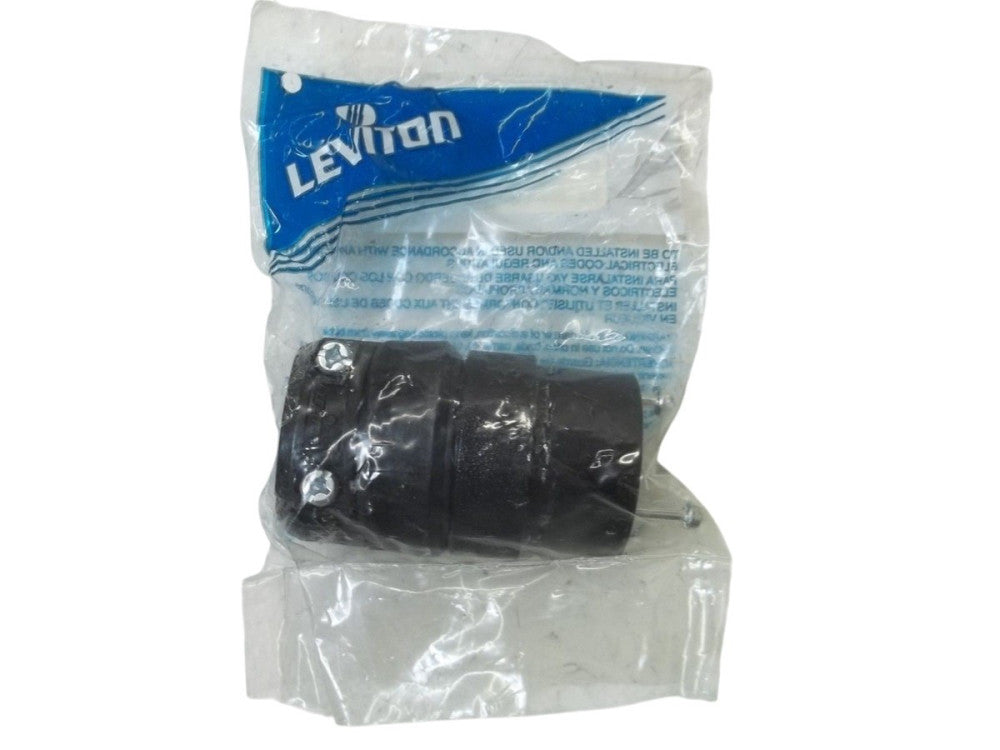 LOT OF 2 LEVITON 6X784 ROUND CONNECTOR NSMP