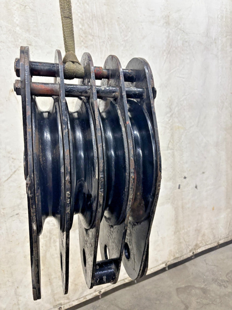 MCKISSICK 40 TON CAPACITY 4 14 IN SHEAVES CRANE BLOCK