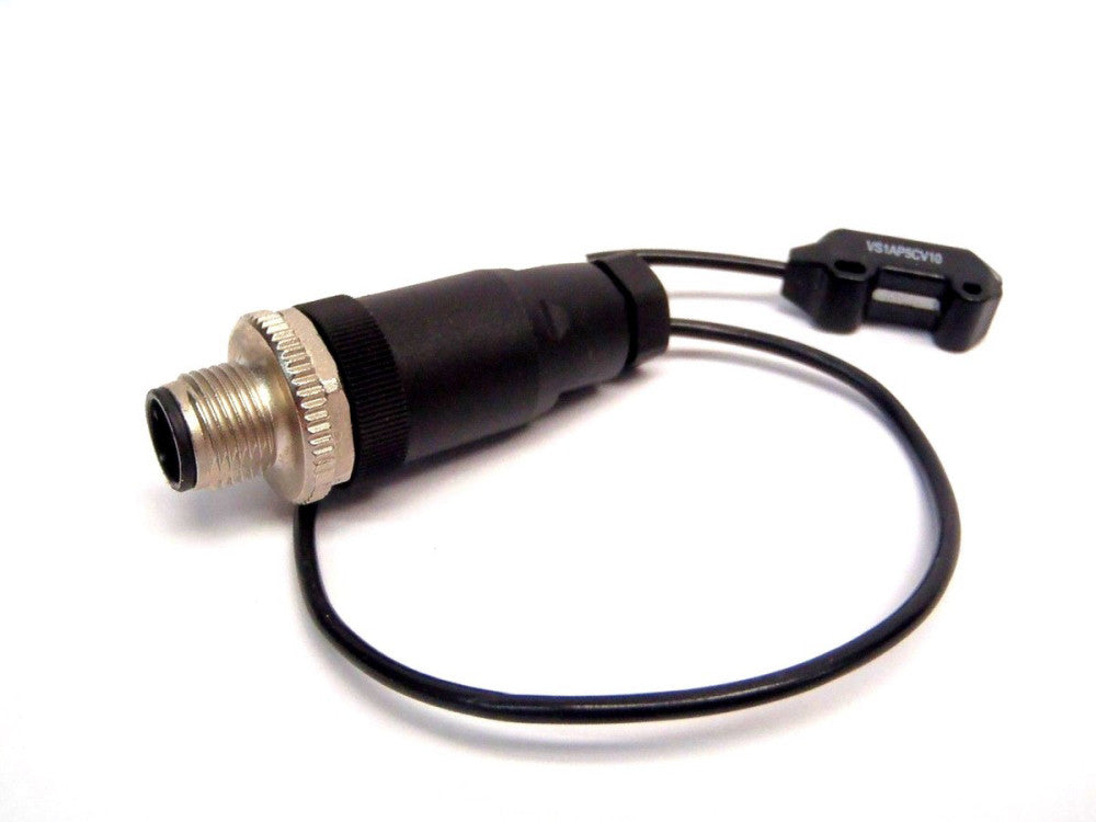 Banner VS1AP5CV10 Photoelectric Sensor 1' Cable 10-30VDC w/ Male M12 Connector