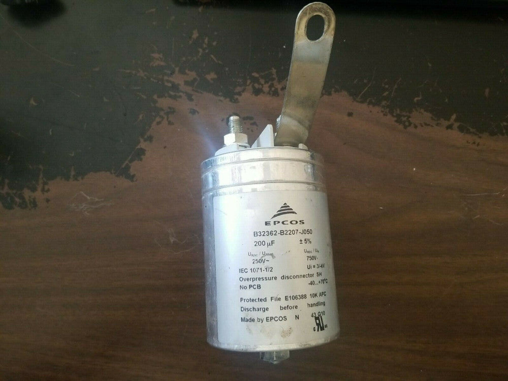 B32362-B2207-J050 200UF 250V 5% Screw Terminals Film Capacitors EPCOS 