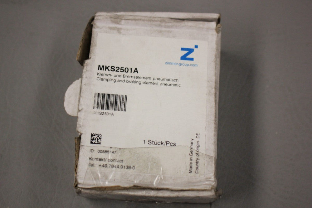 NEW ZIMMER MK3001A 8092050030 PNEUMATIC CLAMPING ELEMENT