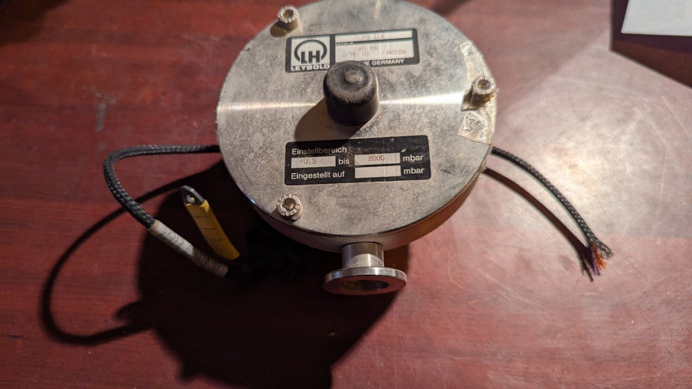 Leybold PS 114 Pressure Switch