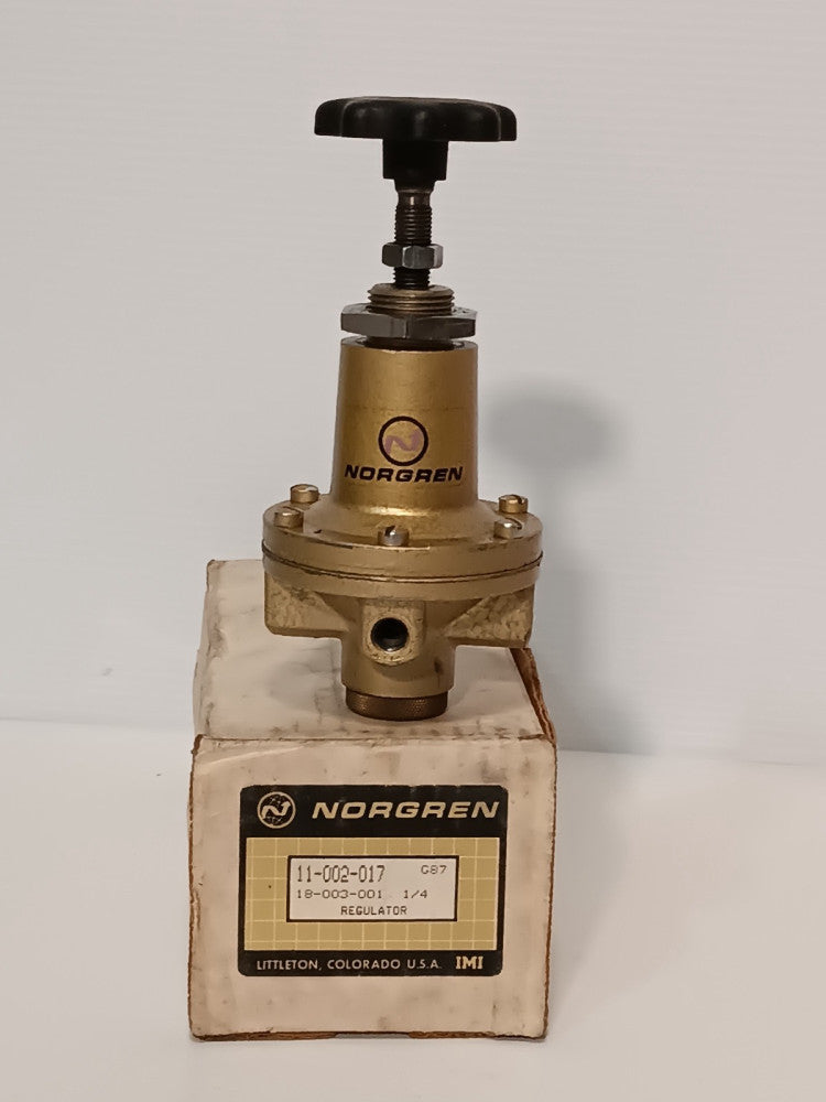 Norgren 11-002-017 Pressure Regulator 1/4" PTF, 5 to 250 PSIG, Sold Individually