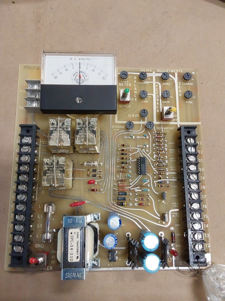 NORTH AMERICAN MFG,H6142-04,PC BOARD NEW W/ D.C VOLT METER DPC.34-300