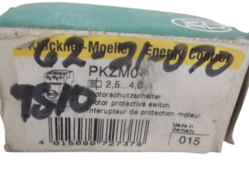KLOCKNER-MOELLER PKZM04 MOTOR PROTECTOR BASE UNIT  NSMP