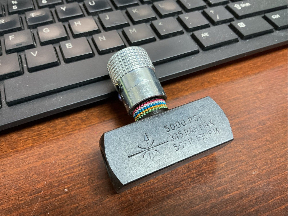 Parker N400S Colorflow In-Line General Purpose Needle Valve