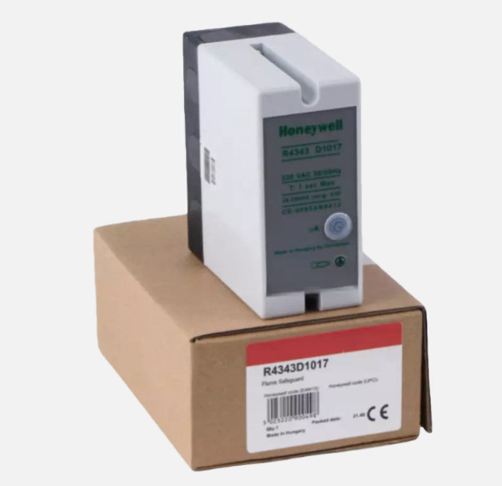 One Brand New Honeywell R4343D1017 Burner Control R4343D1017