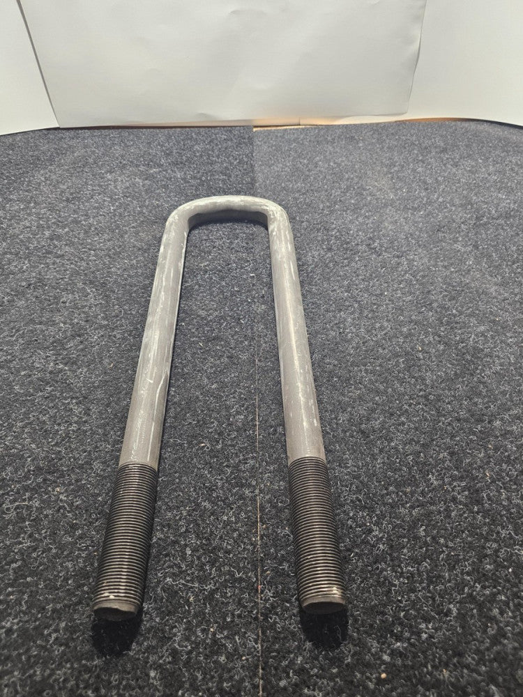 (QTY 3) Heavy Duty Steel U-Bolt 6 inch Outside Diameter x 20 inches Long