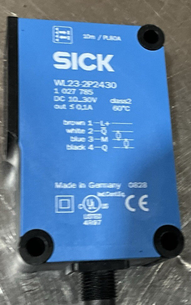 SICK WL23-2P2430 Photoelectric Sensor Nos Surplus