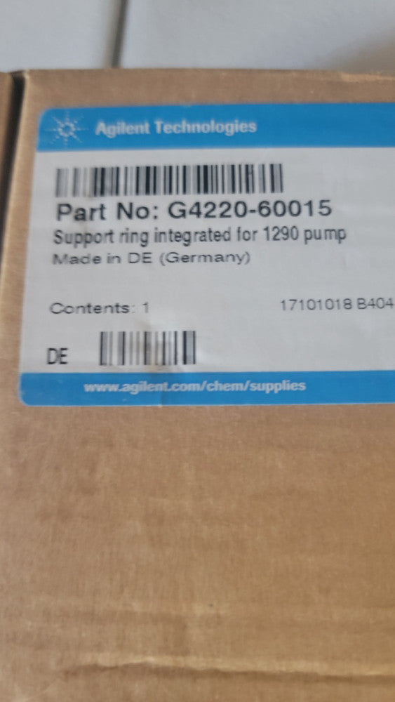 Brand New Agilent G4220-60015 Support ring, 1290/1260 Infinity LC pump 