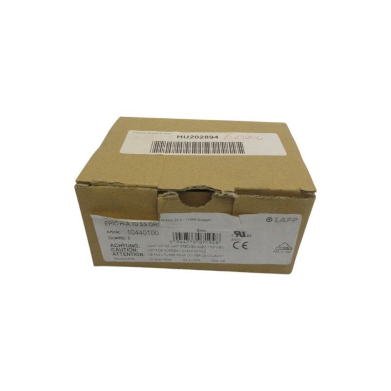 LAPP GROUP 10440100 (PKG OF 5) NSMP