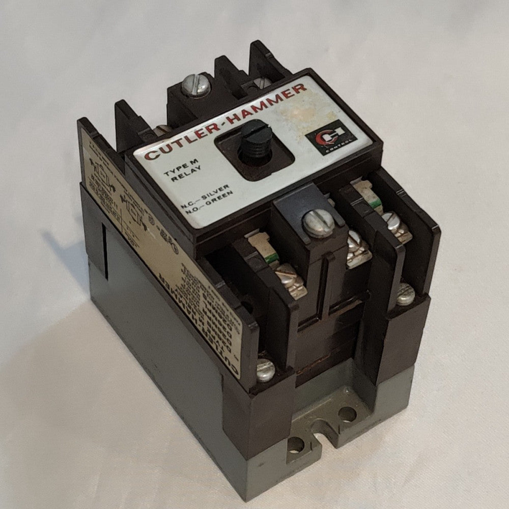 Cutler Hammer Type M Relay D26MB D26MPR D26MPL D26MPS 120 Volt Coil