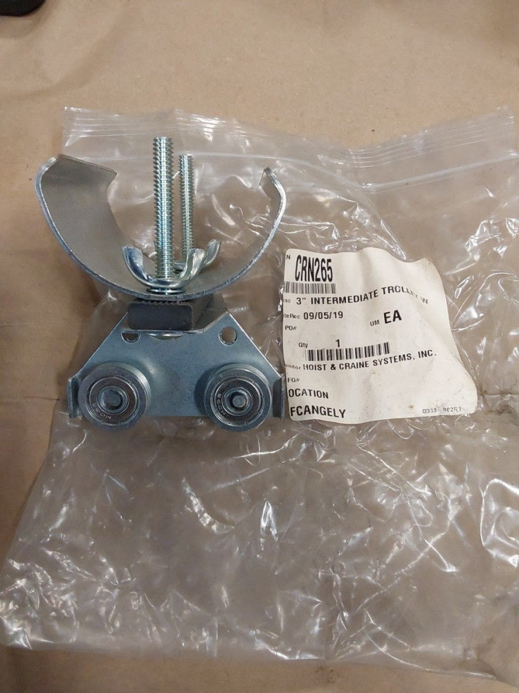 Gleason Reel F-It-S3/5.7 Festoon Intermediate Trolley,1.25 X 3.50...N70
