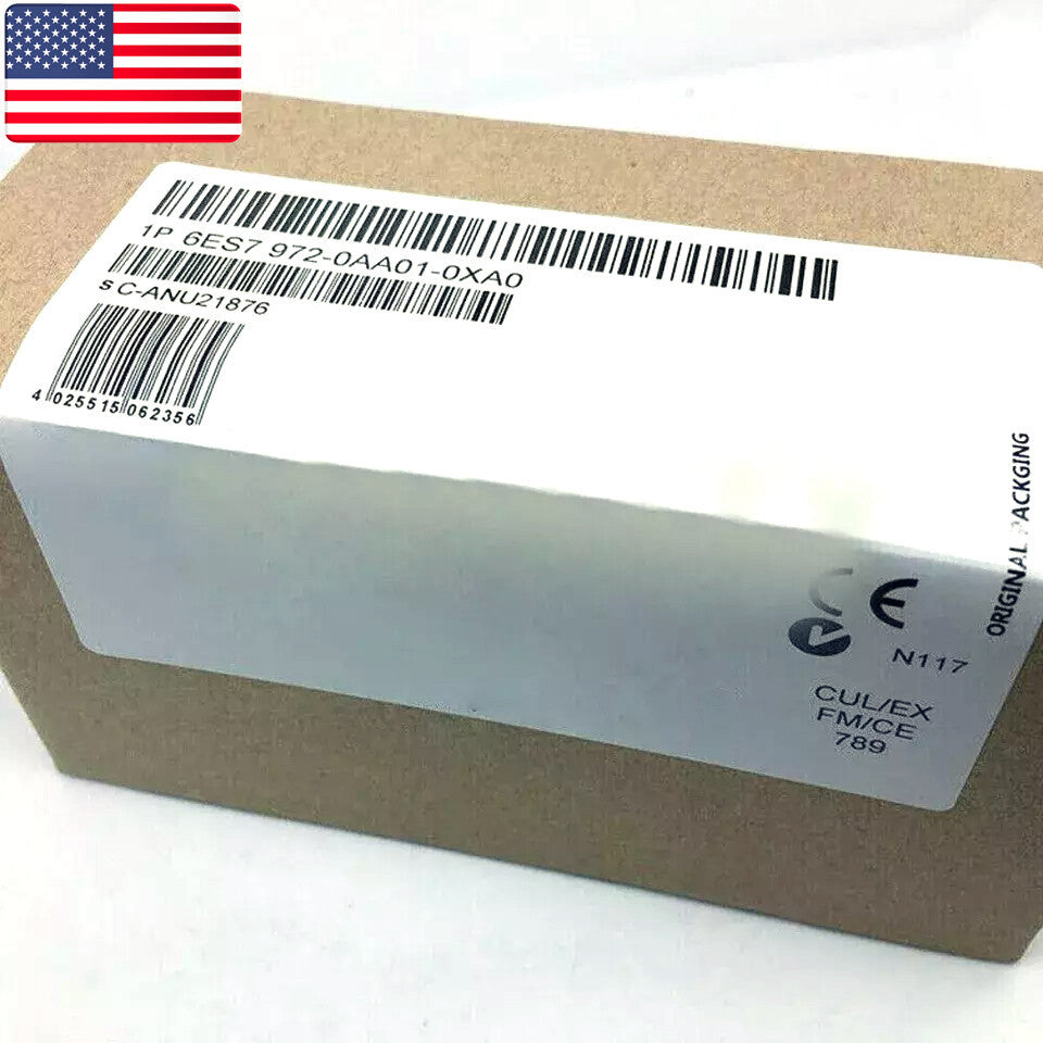 One Brand New Siemens 6ES7972-0AA01-0XA0 6ES7 972-0AA01-0XA0 - US Stock