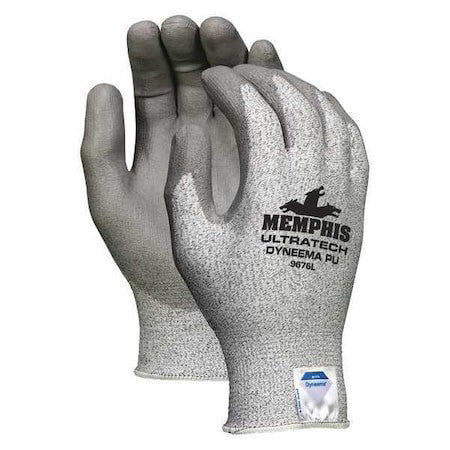 Mcr Safety 9676L Cut-Resistant Coated Gloves, Cut Level A3 ,Dipped
