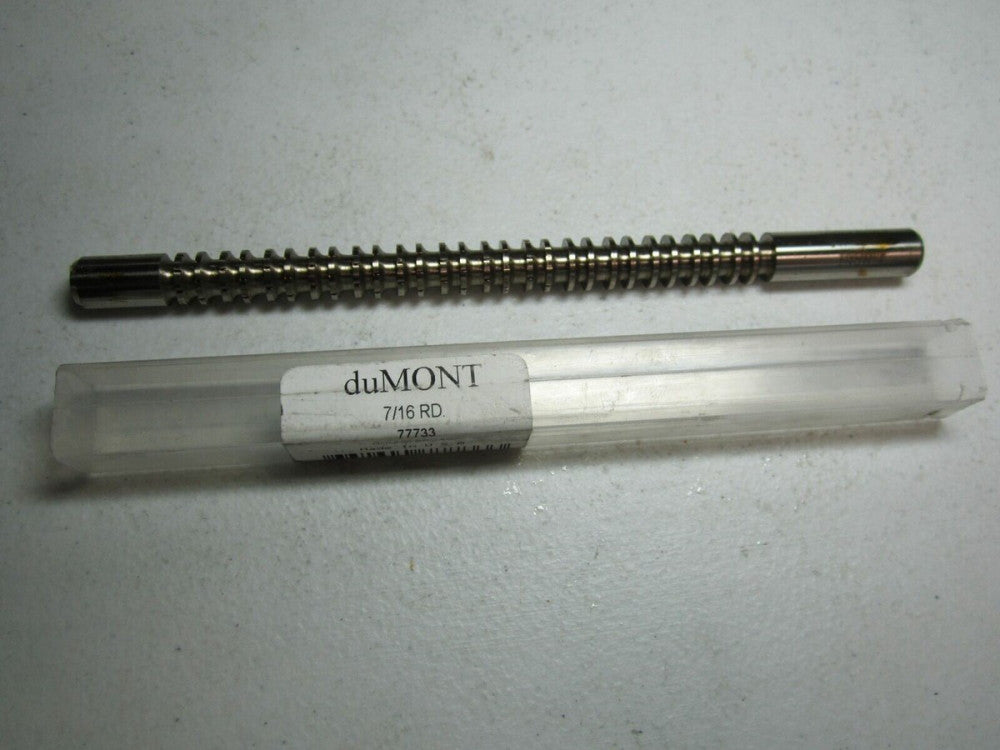 Dumont (77733) 7/16" Diam, 0.4219" Pilot Hole Diam, 3/8 to 1" LOC, Round Broach