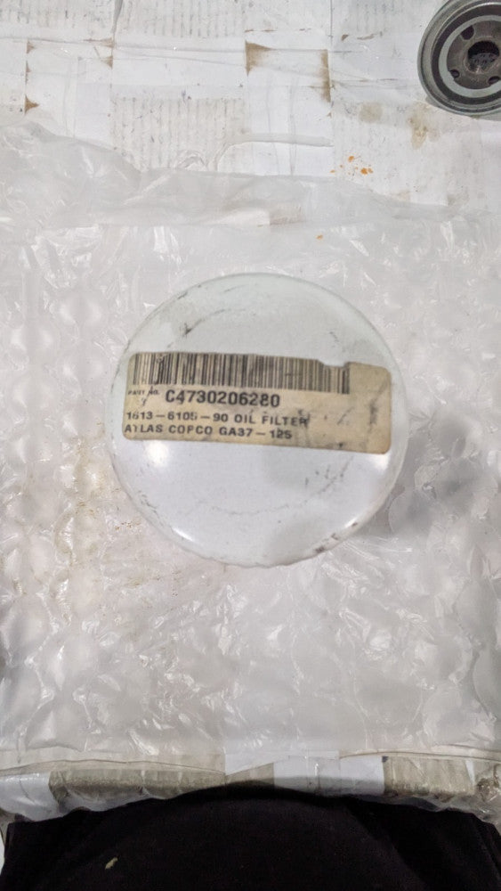 ATLAS COPCO C4730206280  1613-6105-90  OIL FILTER ATLAS COPCO GA37-125 