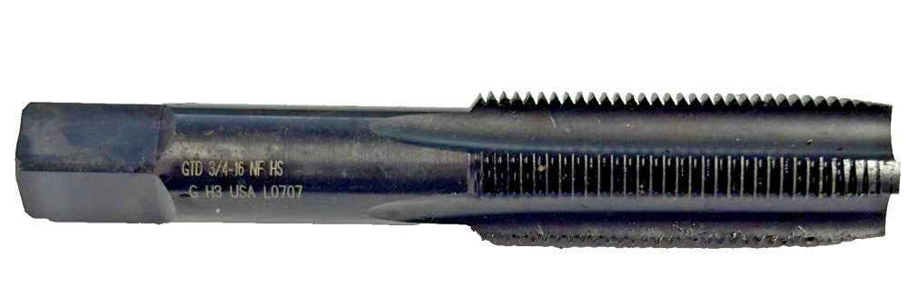 GTD 3/4"-16 NF PLUG TAP 2" LOC 4.26" OAL GH3 BLACK OXIDE HS