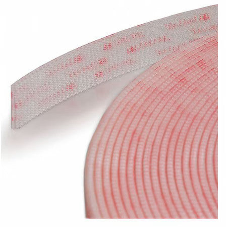 3M .500Sj3560/30Ft Reclosable Fastener, Vhb Acrylic Adhesive, 30 Ft, 1/2 In Wd,