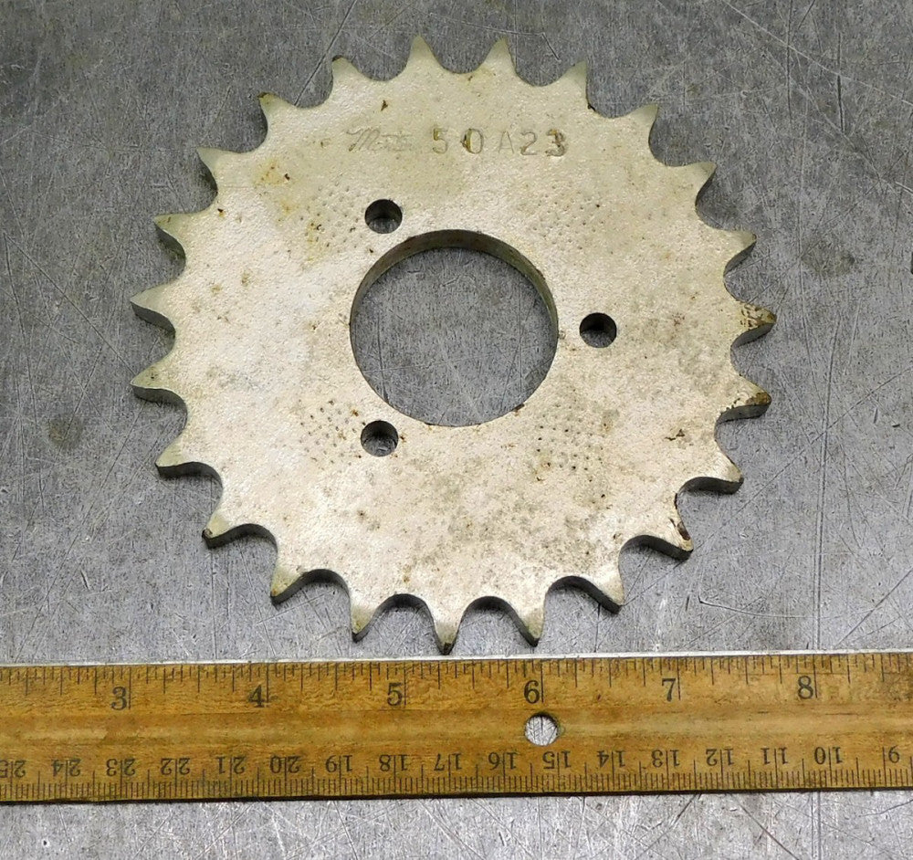 Martin 50A23 A-Plate Roller Chain Sprocket #50 23 Teeth 1-1/2" Bore