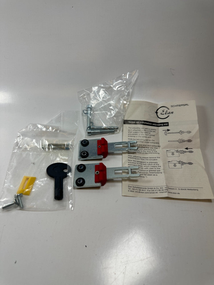 ELAN Schmersal TZ or CO Door Safety Switch Latching Keys Red - New Fast Ship
