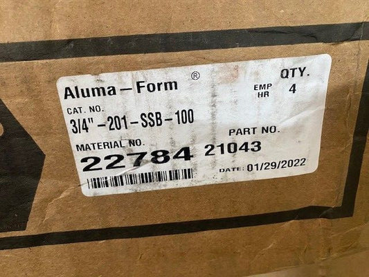 (4 PACK) Aluma-Form Banding Stainless Steel 3/4" x 100 Ft. Roll 3/4-201-SSB-100