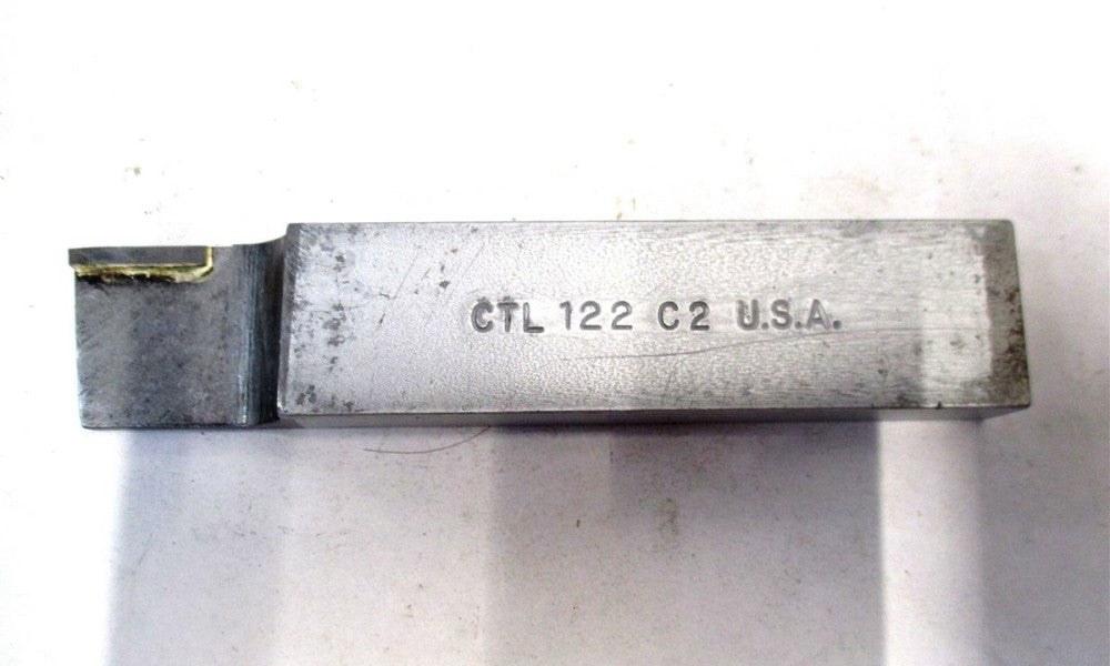 ACT CTL-122 1/2 x 1 x 5 CT C2 LH Carbide Cutoff & Grooving Single Point Tool Bit