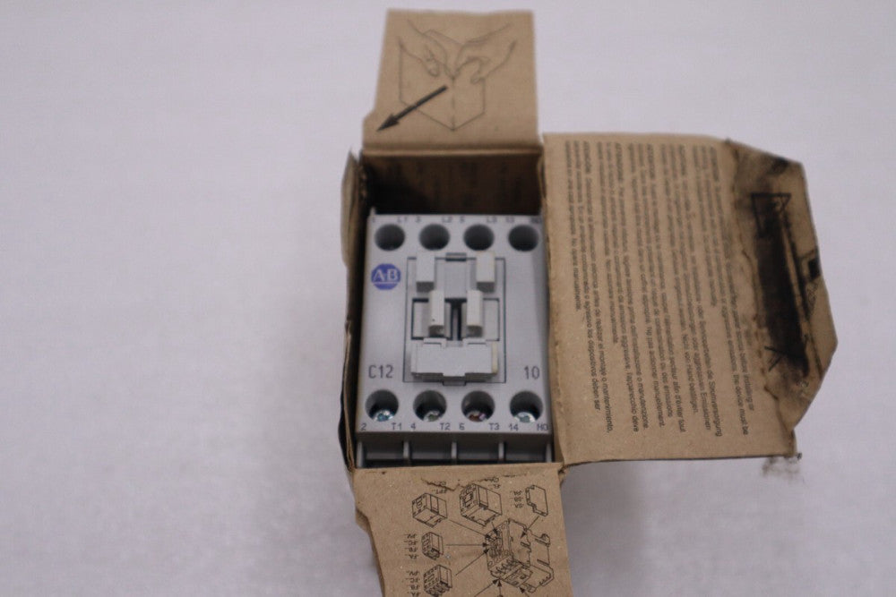 NEW Allen Bradley 100-C12D10 110/120V AC IEC 12A Contactor STOCK H137
