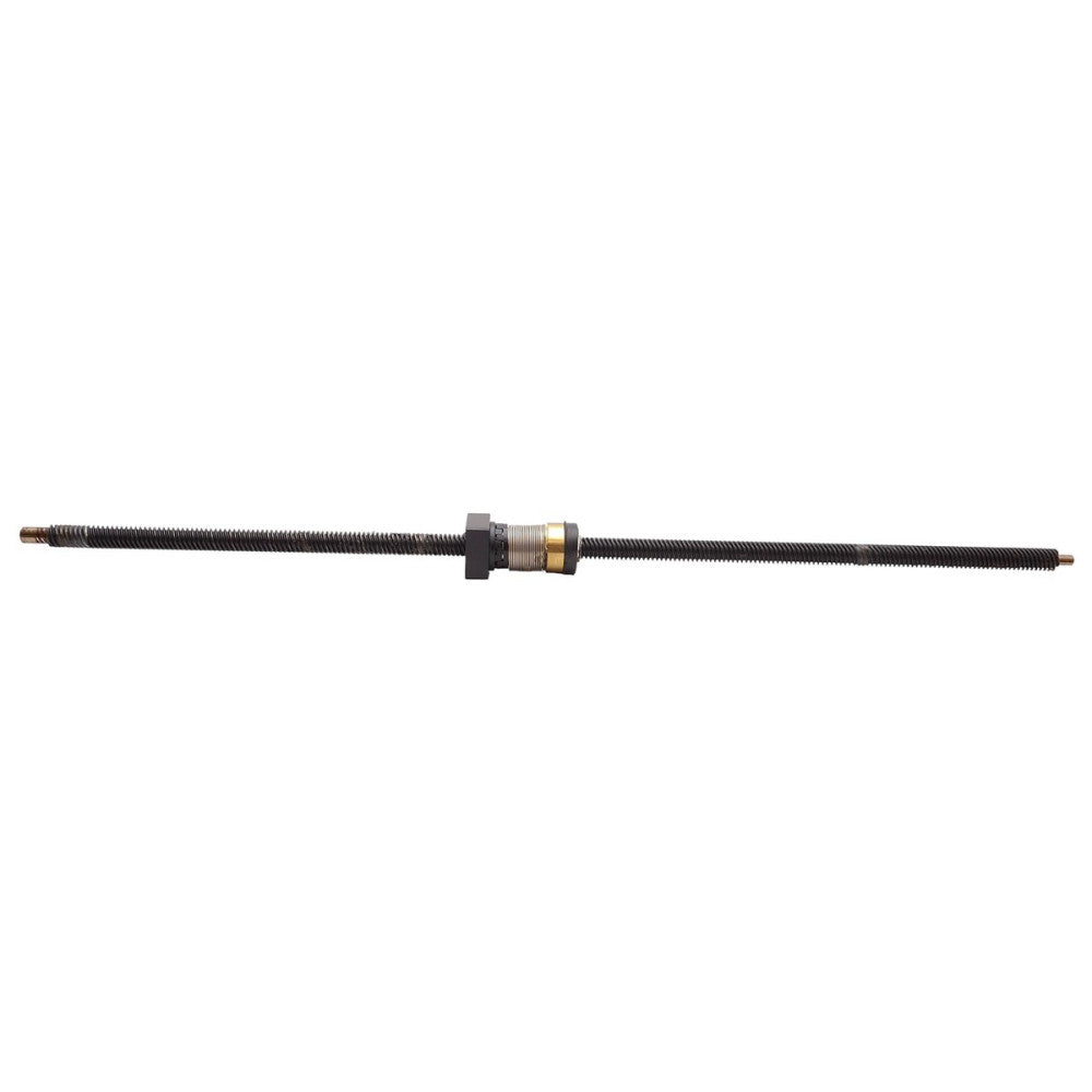 Linear Ball Screw w/ Anti-Backlash Nut, ø1/2in x 21-7/8in Thread, 0.1in Lead
