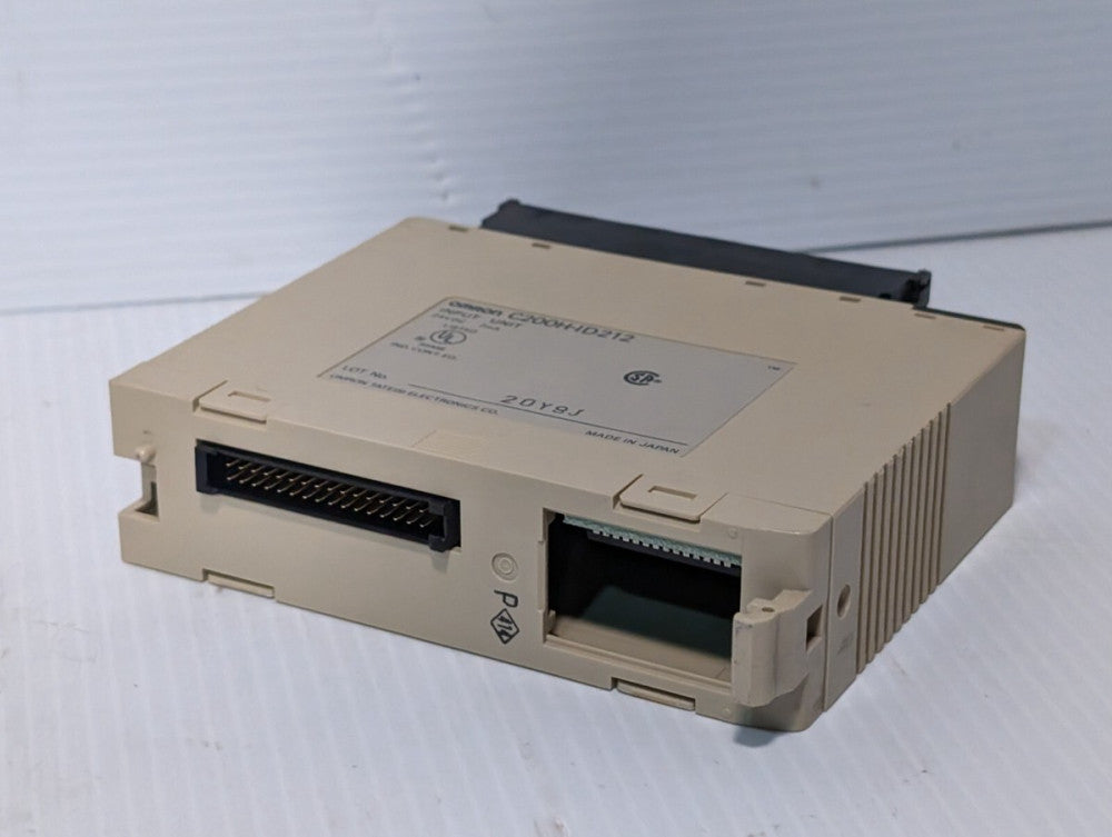 OMRON C200H-ID212 PLC Input Module 24VDC+Returns