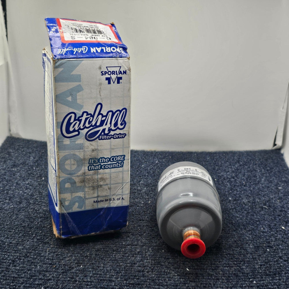 Sporlan C-084-S Catch-All Refrigerant Filter Drier 1/2” ODF Solder