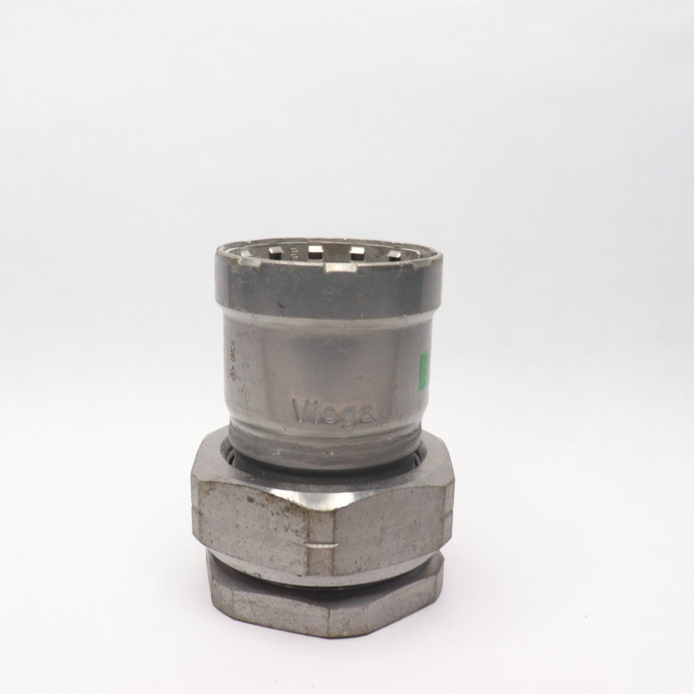 Viega MegaPress Union Zinc Nickel-Plated Carbon Steel Press-Fit x FNPT 2" 